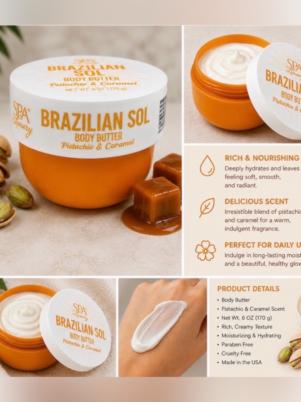 Fall Bundle: TONYMOLY Pumpkin Skincare Set, Brazilian Sol Body Butter and more - Picture 4 of 6